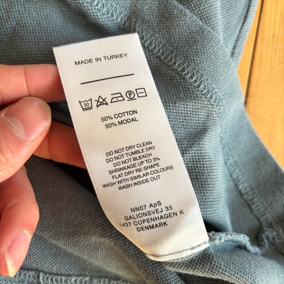 NN07 Blue Cliff SS tee size XL - Picture 8 of 8